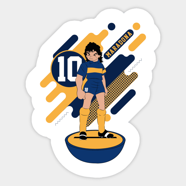 Maradona 10 Legend Sticker by TEEWEB